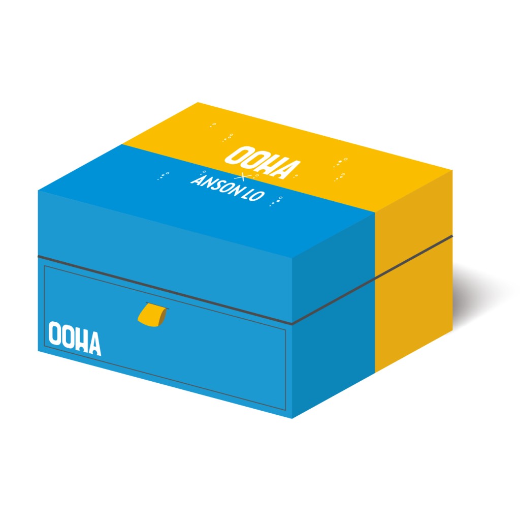 參加大抽獎，有機會換領OOHA X Anson Lo簽名版限量禮盒。